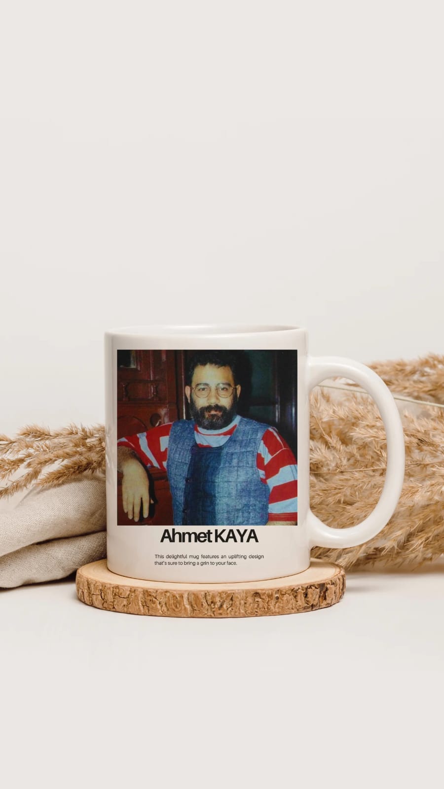 Özel Baskılı Ahmet Kaya Kupası 
